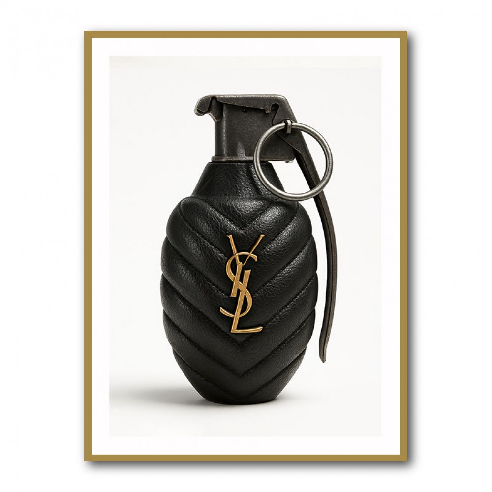 Saint Laurent Fashion Inspired Grenade 1 Wall Art